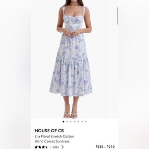HOUSE OF CB CORSET DRESS